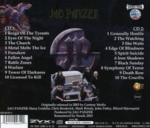 Jag Panzer: Decade Of The Nail-Spiked Bat (20th Anniversary Edition), 2 CDs