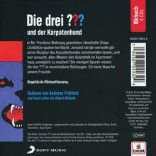 Andreas Fröhlich liest... Die drei ??? und der Karpatenhund, 4 CDs