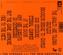 The Strokes: The New Abnormal, CD