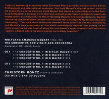 Wolfgang Amadeus Mozart (1756-1791): Violinkonzerte Nr.1-5, 2 CDs