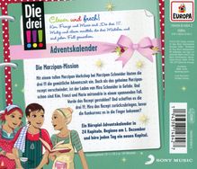 Maja von Vogel: Die drei !!! Adventskalender 2021 - Die Marzipan-Mission, 2 CDs