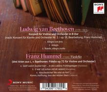 Ludwig van Beethoven (1770-1827): Violinkonzert op.19 (nach dem Klavierkonzert Nr.2 arrangiert von Franz Hummel), CD