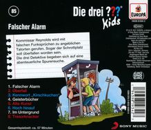 Boris Pfeiffer: Die drei ??? Kids 85: Falscher Alarm, CD