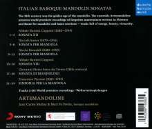 Artemandoline - Italian Baroque Mandolin Sonatas, CD