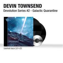Devin Townsend: Devolution Series #2: Galactic Quarantine (180g), 2 LPs und 1 CD