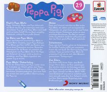 Peppa Pig Folge 29: Käpt'n Papa Wutz, CD