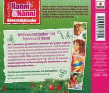 Adventskalender-Weihnachtszauber mit Hanni und N, 2 CDs