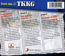 TKKG. Krimi-Box 27 (Folgen 199,201,202), 3 CDs