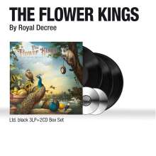 The Flower Kings: By Royal Decree (180g) (Limited Edition Boxset) (Black Vinyl), 3 LPs und 2 CDs