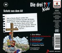Ulf Blanck: Die drei ??? Kids 88: Schatz aus dem All, CD
