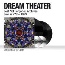 Dream Theater: Lost Not Forgotten Archives: Live In NYC 1993 (remastered) (180g) (Limited Edition), 3 LPs und 2 CDs