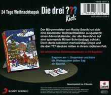 Die drei ??? Kids Adventskalender - 24 Tage Weihnachtsspuk, 3 CDs