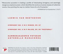 Ludwig van Beethoven (1770-1827): Symphonien Nr.5 &amp; 6, CD