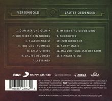 Versengold: Lautes Gedenken (Limited Edition), CD