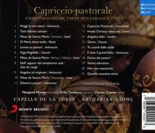 Capella de la Torre - Capriccio pastorale, CD
