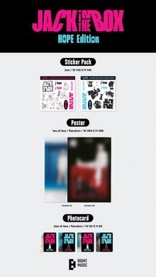 J-Hope: Jack In The Box (HOPE Edition) (Random: Blue Or Pink), CD