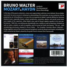 Bruno Walter conducts Mozart &amp; Haydn (The Remastered Stereo Recordings), 6 CDs