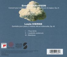 Louis Vierne (1870-1937): Klavierquintett op.42, CD