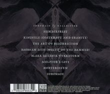 Titel: "CORONACH by HELLRIPPER". Liste: "HUNDERPREST, KINCHYLE (GOATKRAFT AND GRANITE)", weitere Track-Namen folgen.