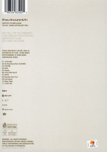 the:in:vanish, ENHYPEN 7th Mini Album, Tracklist: 01. 사각의 발단, 02. No Way Back (Feat. So!YoON!), Logos unten.