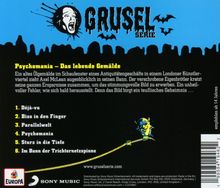 GRUSEL SERIE, Psychomania – Das lebende Gemälde. Titel der Geschichten: Déjà-vu, Biss in den Finger, Parallelwelt.