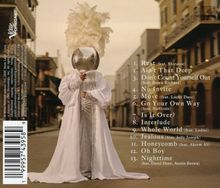 1. Rest (feat. Shirazee)
2. Ain't That Deep
3. Don't Count Yourself Out (feat. Dawn Richard)
4. No Invite
5. Move (feat. Lucky Daye)
6. Go Your Own Way (feat. HaSizzle)
7. Is It Over?
8. Interlude
9. Whole World (feat. Ledisi)
10. Jealous (feat. Jelly Joseph)
11. Honeycomb (feat. Akeem Ali)
12. Oh Boy
13. Nighttime (feat. David Shaw, Austin Brown)

Eine Person in auffälligem Kostüm hält einen Spiegel, auf einer leeren Straße mit historischen Gebäuden.