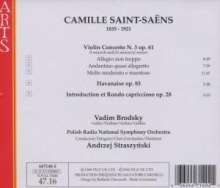 Camille Saint-Saens (1835-1921): Violinkonzert Nr.3, CD