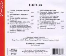 Roberto Fabbriciani - Flute XX, CD