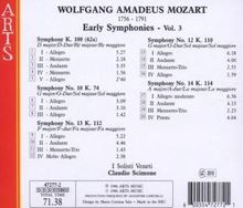 Wolfgang Amadeus Mozart (1756-1791): Symphonien Nr.10,12-14, CD