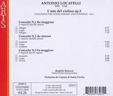 Pietro Locatelli (1695-1764): Violinkonzerte op.3 Nr.1-3, CD