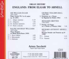 A.Sacchetti - Englische Orgelmusik, CD