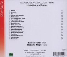 Ruggero Leoncavallo (1857-1919): 19 Melodies &amp; Songs, CD