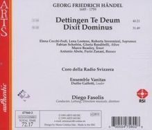 Georg Friedrich Händel (1685-1759): Dettingen Te Deum, CD