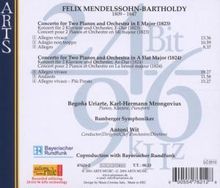 Felix Mendelssohn Bartholdy (1809-1847): Konzerte As-Dur &amp; E-Dur für 2 Klaviere &amp; Orchester, CD