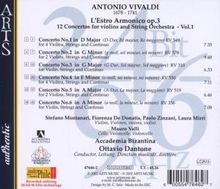 Antonio Vivaldi (1678-1741): Concerti op.3 Nr.1-6 "L'estro Armonico", CD