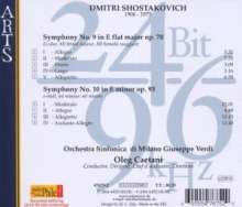 Dmitri Schostakowitsch (1906-1975): Symphonien Nr.9 &amp; 10, CD