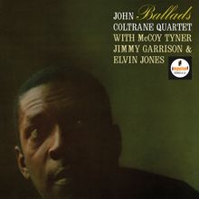 JOHN Coltrane BALLADS, COLTRANE QUARTET WITH McCOY TYNER JIMMY GARRISON & ELVIN JONES. impulse! Logo. Ein nachdenklicher Mann.