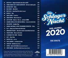 Die Schlagernacht des Jahres 2020 - Die Erste, CD