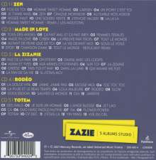 Zazie: 5 Albums Studios, 5 CDs