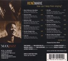 Rene Marie (geb. 1956): How Can I Keep From Singing, CD