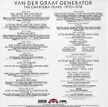 Van Der Graaf Generator: The Charisma Years (Limited Boxset), 17 CDs, 2 Blu-ray Audio und 1 Blu-ray Disc