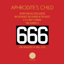 Aphrodite's Child: 666 (The Apocalypse Of John, 13/18) (50th Anniversary Edition), 4 CDs und 1 Blu-ray Disc