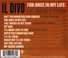 Il Divo: For Once In My Life: A Celebration Of Motown, CD