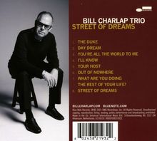 Bill Charlap (geb. 1966): Street Of Dreams, CD