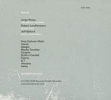 Jorge Rossy, Robert Landfermann &amp; Jeff Ballard: Puerta, CD