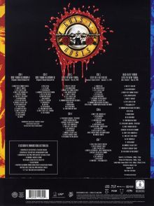 Guns N' Roses: Use Your Illusion I + II (Super Deluxe Edition), 7 CDs und 1 Blu-ray Disc