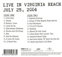 Kiss: Kiss Off The Soundboard: Live In Virginia Beach (July 25, 2004), 2 CDs