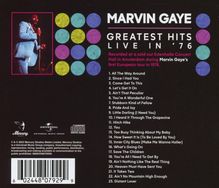 Marvin Gaye: Greatest Hits Live In '76, CD