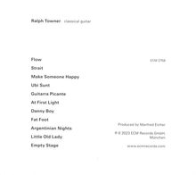 Ralph Towner (geb. 1940): At First Light, CD