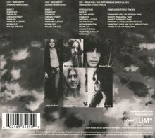 CD1: "Aerosmith" Original Remastered. CD2: "Aerosmith" 2024 Mix Remastered. CD3: Live 1973, Unreleased Tracks. Bandmitglieder abgebildet.